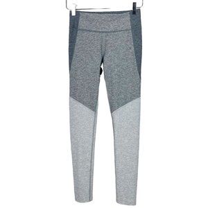 Outdoor Voices | Grey 7/8 Tri-Tone Warmup Leggings